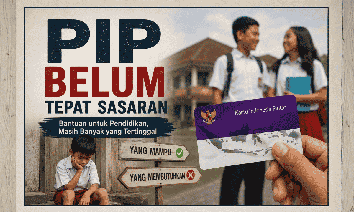 PIP Belum Tepat Sasaran