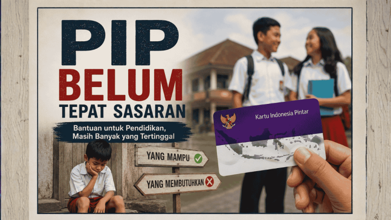 PIP Belum Tepat Sasaran